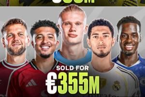 哈兰德”只”卖6000万!多特8800万签桑乔贝林等5人 转手卖了3.5亿