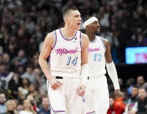 名嘴：热火阵容杂乱无章但擅长后程发威 进季后赛应该没问题