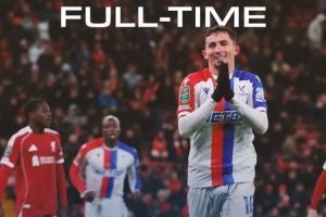 水晶宫今年各项赛事共计4次对阵利物浦均不败，取得2胜2平